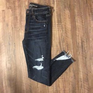 American Eagle High Rise Cropped Jeggings
